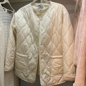 Quilted coat never been worn